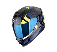 SCORPION EXO 520 EVO Air Sensus Schwarz, Blau, Neon & Gelb - ECE
