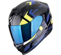 Scorpion Exo-520 Evo Air SENSUS Schwarz Blau Neon Gelb Gr. XL 61/62