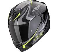 Scorpion EXO-520 EVO Air Terra Helm, schwarz-silber-fluogelb Größe: XXL
