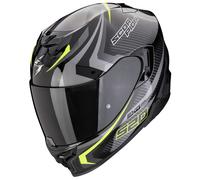 Scorpion Exo-520 Evo Air Terra Schwarz / Silber / Neon-Gelb S