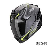 Scorpion EXO-520 EVO Air Terra schwarz-silber-neon gelb - M