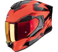 Scorpion Exo-530 Air Clip Helm, schwarz-rot, Größe L für Männer