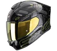 Scorpion EXO-530 Air Fond Helm, schwarz-fluogelb Größe: M