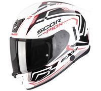 Scorpion EXO-530 Air Slope Helm, weiß-schwarz-rot Größe: L