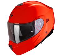 Scorpion Exo-930 EVO Klapphelm Solid Neon Rot (ECE 22-06) XL