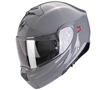 Scorpion EXO 930 Evo Solid Klapphelm, grau, Größe XL für Männer
