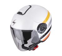 Scorpion EXO-City II Bee Motorradhelm (Weiß/Gelb)
