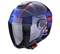 Scorpion Exo City II FC Barcelona Jethelm, rot-blau, Größe XS 54 55 für Männer