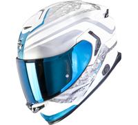 Scorpion EXO-GT SP Air Arten Helm, weiß/blau, Größe XXL (63/64)