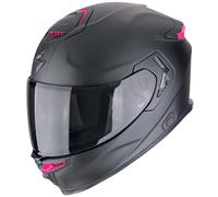 Scorpion EXO-GT SP Air Solid Helm, schwarz-pink, Größe M für Männer