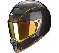 Scorpion EXO-HX1 Carbon SE Solid Gold Helm, schwarz/gold, Größe L (59/60)