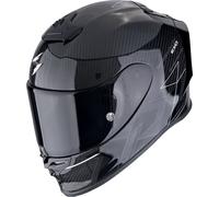 Scorpion EXO R1 Evo Carbon Air Cynergy Helm, schwarz-weiss, Größe XL für Männer