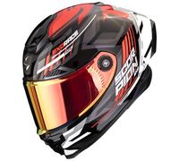 Scorpion EXO-Race Air Kobra FIM 2 Helm, schwarz/rot, Größe XXL (63/64)