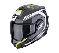 Scorpion Exo-Tech Evo Carbon Cosy Klapphelm schwarz-neongelb, Größe XL (60/61)