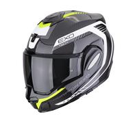 Scorpion EXO-TECH EVO CARBON Cosy Motorradhelm (Schwarz/Neongelb)
