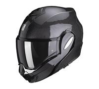 Scorpion Klapphelm EXO-Tech Evo Carbon Solid Motorrad Helm mit Sonnenblende