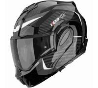 Scorpion EXO-Tech Evo Pro Acuti schwarz silber Gr. M 57/58