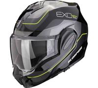 Scorpion EXO-Tech EVO PRO Commuta Klapphelm, schwarz-silber-rot Größe: L