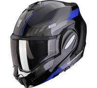 Scorpion Klapphelm EXO-Tech EVO Socius Schwarz-Blau Größe XL