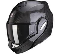 Scorpion Exo-Tech Evo Solid Carbon Klapphelm, schwarz, Größe 2XL für Männer