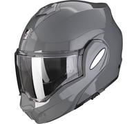 Scorpion Exo-Tech Evo Solid Klapphelm, grau, Größe 2XL für Männer