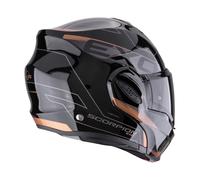 Scorpion Exo-Tech Evo Traveller Klapphelm schwarz-kupfer, Größe M (57/58)
