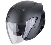 Scorpion EXO-Z1 Solid Jethelm, perlmutt schwarz matt Größe: L