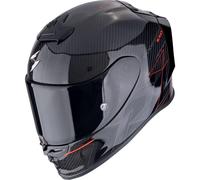 SCORPION Integralhelm EXO-R1 EVO CARBON AIR CYNERGY Schwarz Rot L 59/60