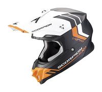 Scorpion VX-16 EVO Air Fusion Crosshelm (Schwarzmatt/Orange)