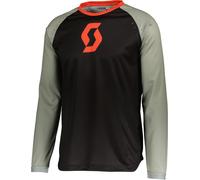 Scott 350 Track Evo Motocross Jersey, schwarz-grau-orange, Größe XL für Männer