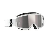 Scott Primal MX Goggle Cross/MTB Brille weiß/silberfarben Chrom Works