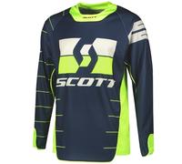 Scott Enduro Motocross Jersey, blau-gelb, Größe S für Männer