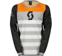 Scott Evo Race Kinder Motocross Jersey, schwarz-grau-orange, Größe L