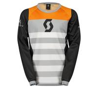 SCOTT Fahrrad Motocross Jersey Langarm Evo Race Junior Trikot Schwarz Orange XS