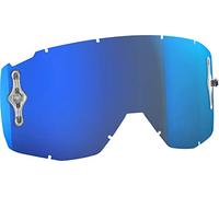Scott Goggle Ersatzscheibe für Hustle MX Electric blau Chrom AFC Works