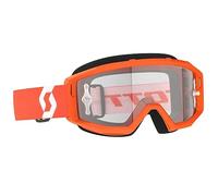 Scott Primal Clear MX Goggle Cross/MTB Brille orange/klar Works