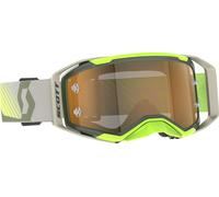 Scott Prospect 2.0 AMP Chrome Motocross Brille, grün/neon gelb