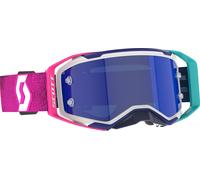 Scott Prospect 2.0 AMP Chrome Motocross Brille, pink-blau für Männer