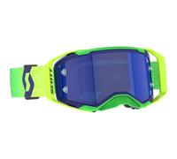 SCOTT Prospect 2.0 AMP Lila-Fluo Gelbe Motocross-Brille mit blau verspiegeltem Plexiglas