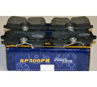SCT Bremsbeläge SP306PR Bremsklötze Bremsbelagsatz Ford Fiesta Bremsen hinten