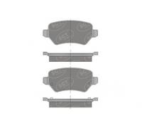 SCT Bremsbeläge Brembelagsatz SCT SP494PR hinten