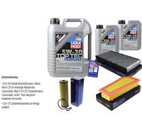 SCT Inspektionspaket 7L Liqui Moly Top Tec 4600 5W-30 für Mercedes-Benz SLK 200