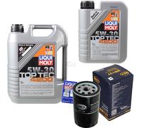 SCT Inspektionspaket Liqui Moly 6L 5W-30 für Ford Galaxy 2.3 16V 2.0i Mondeo