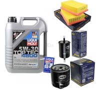 SCT Inspektionspaket Liqui Moly Top Tec 4600 5L 5W-30 für VW Polo Variant 1.4 60
