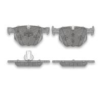 SCT - MANNOL Bremsbelagsatz, Scheibenbremse SP 637 PR