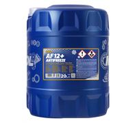 20 (1x20) Liter MANNOL Longlife Antifreeze AF12+ Kühlerfrostschutz Konzentrat rot