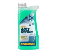 MANNOL 4013 AG13 Kühlerfrostschutz bis -40°C, gebrauchsfertig, 1L | Hybrider Frostschutz, erfüllt SAE J1034 und ASTM D3306, für BMW, Ford, GM, Chrysler, Korrosionsschutz für Aluminium