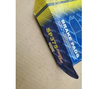 SCT SP375PR BREMSKLÖTZE BREMSBELÄGE BREMSBELAGSATZ HINTERACHSE Bremssteine SP375