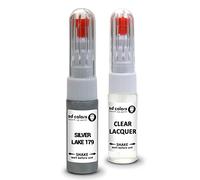 SD COLORS Silver Lake 179 Reparaturset für Opel/Vauxhall Lackstift 20 ML Kratzer Chip Pinsel Farbcode 179 Silver Lake (Lack + Lack)