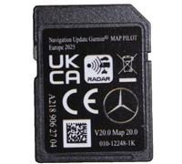 SD KARTE für MERCEDES GARMIN MAP PILOT V20 2025 NTG5 STAR1 A218 EUROPA